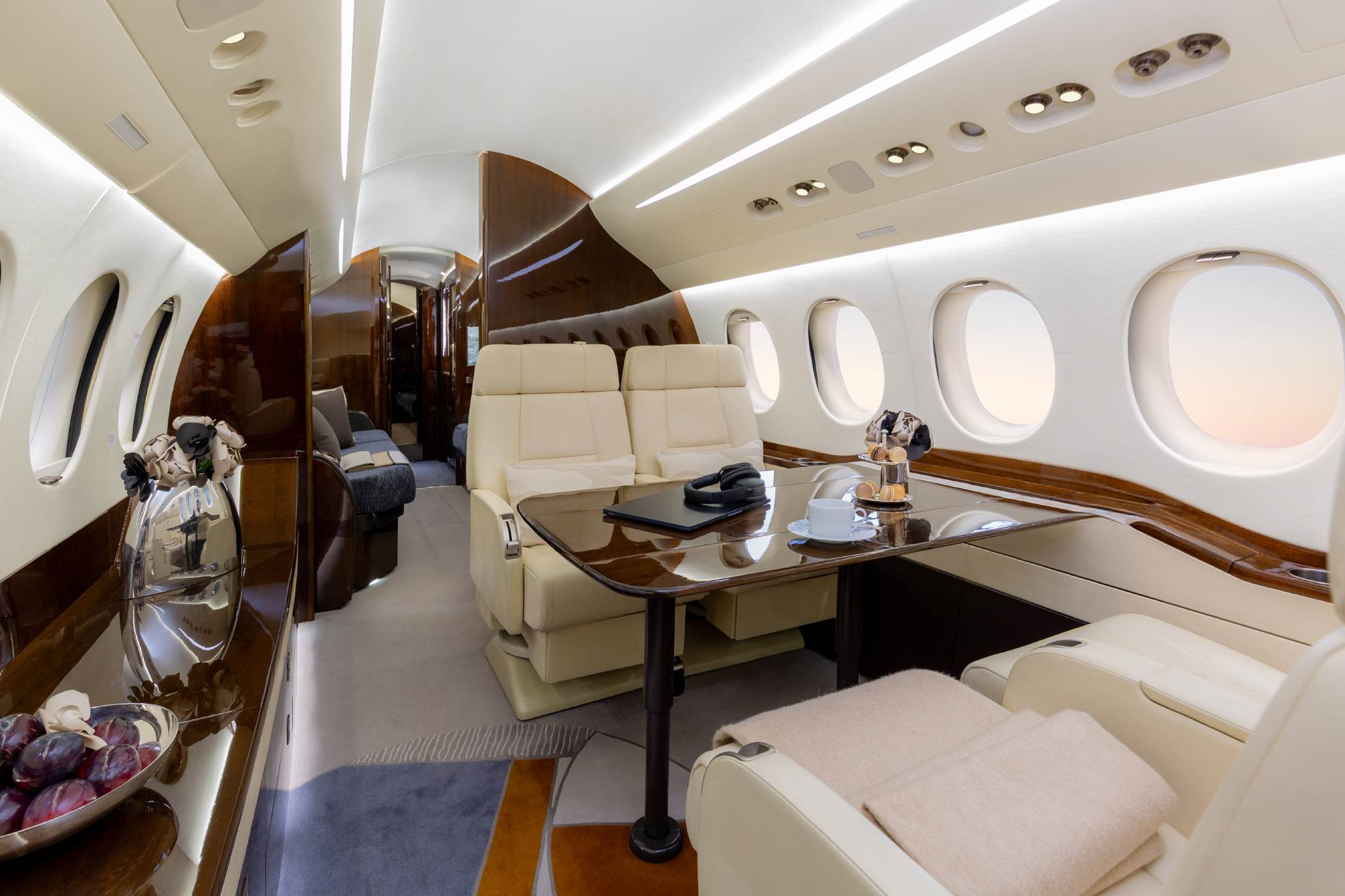 Cabin interior en route to Hawaii