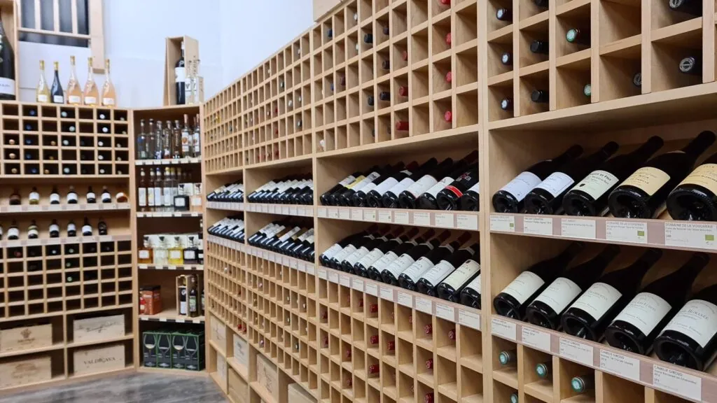 Wine Establishment storefront in Grace Bay